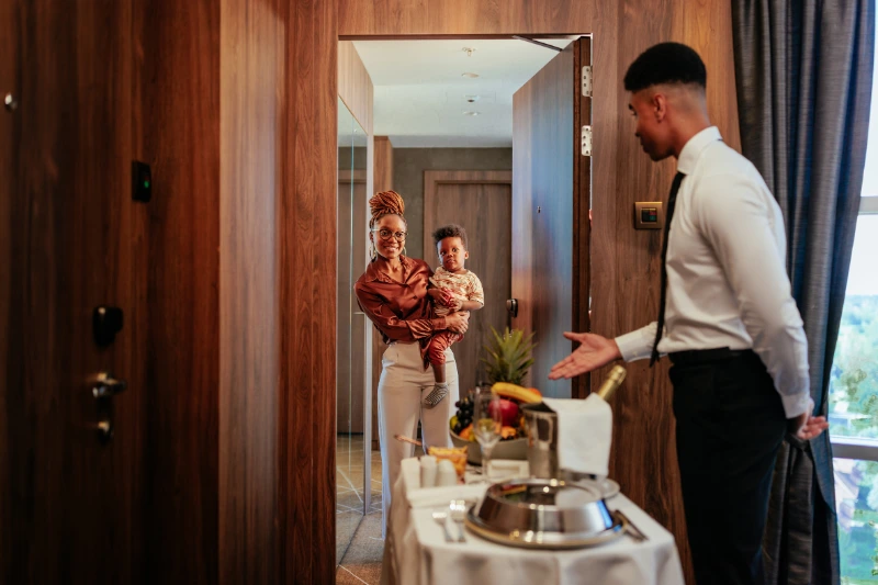 guest retention by providing excellent service