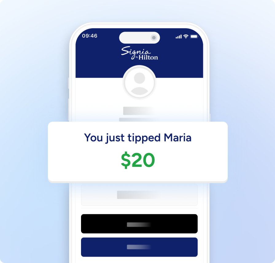Digital tipping